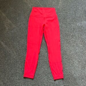Lululemon Align in Red